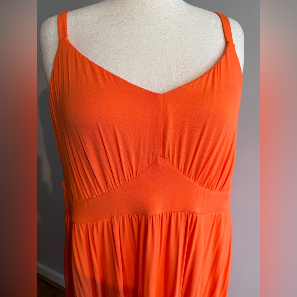 NWT Torrid Super Soft Tiered Dress Midi Dress - Torrid Size 3 (22-24, 3X) - Picture 5 of 15